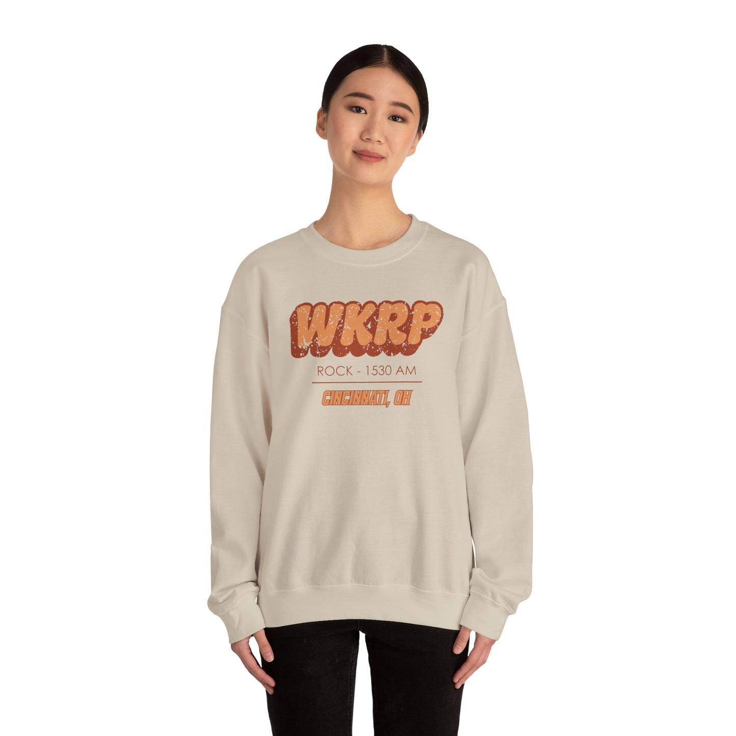 WKRP - Unisex Heavy Blend™ Crewneck Sweatshirt - Riff Raff Wear