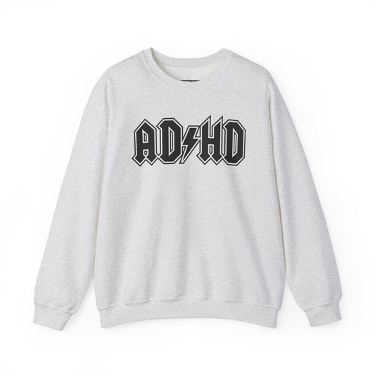 ADHD Graphic Crewneck Sweatshirt - Riff Raff Wear