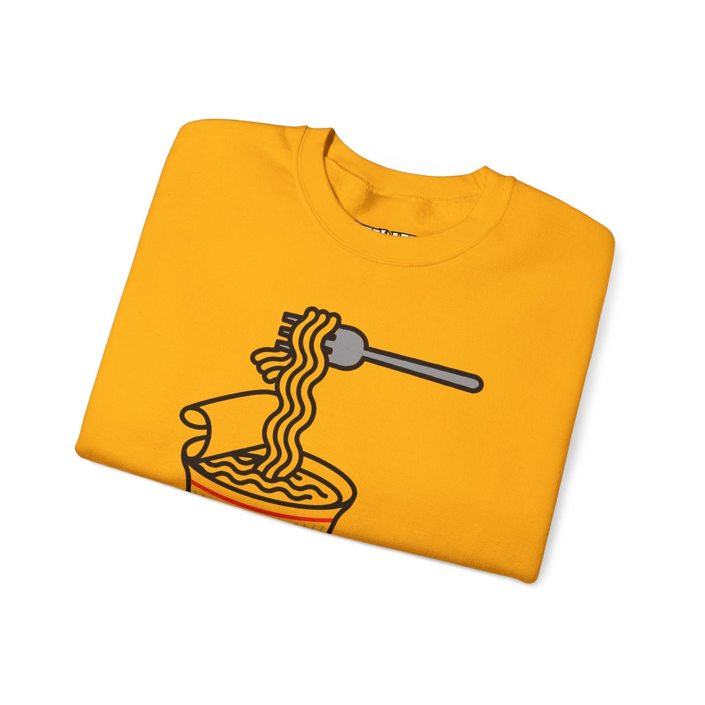 Parody Logo Series - Sup Nerdles? Instant Noodles Sweatshirt - Unisex Heavy Blend™ Crewneck - Riff Raff Wear