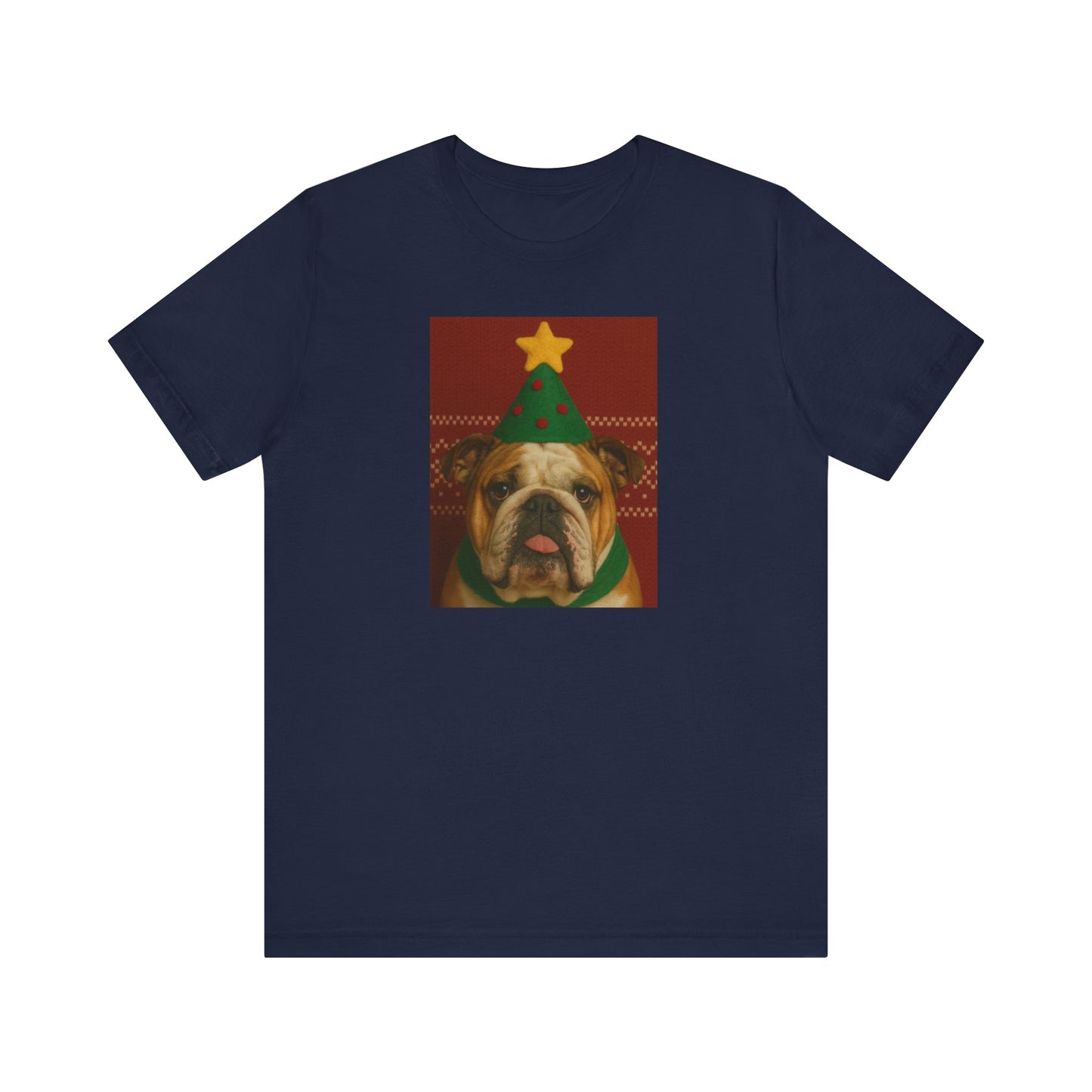 Festive Dog Christmas Tee, Cute Holiday T-Shirt, Unisex Pet Lover Gift, Funny Pet Design, Christmas Apparel - Riff Raff Wear