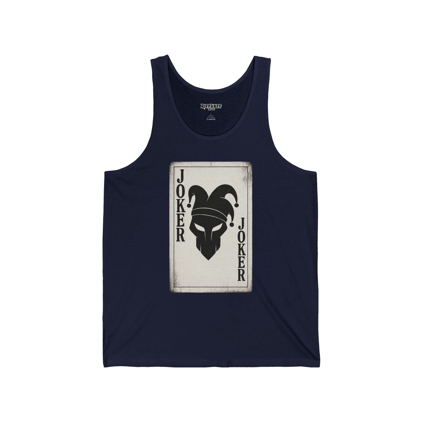 Joker Inspired Unisex Jersey Tank for Casual Style - REBEL REPUBLIC - Riff Raff Wear