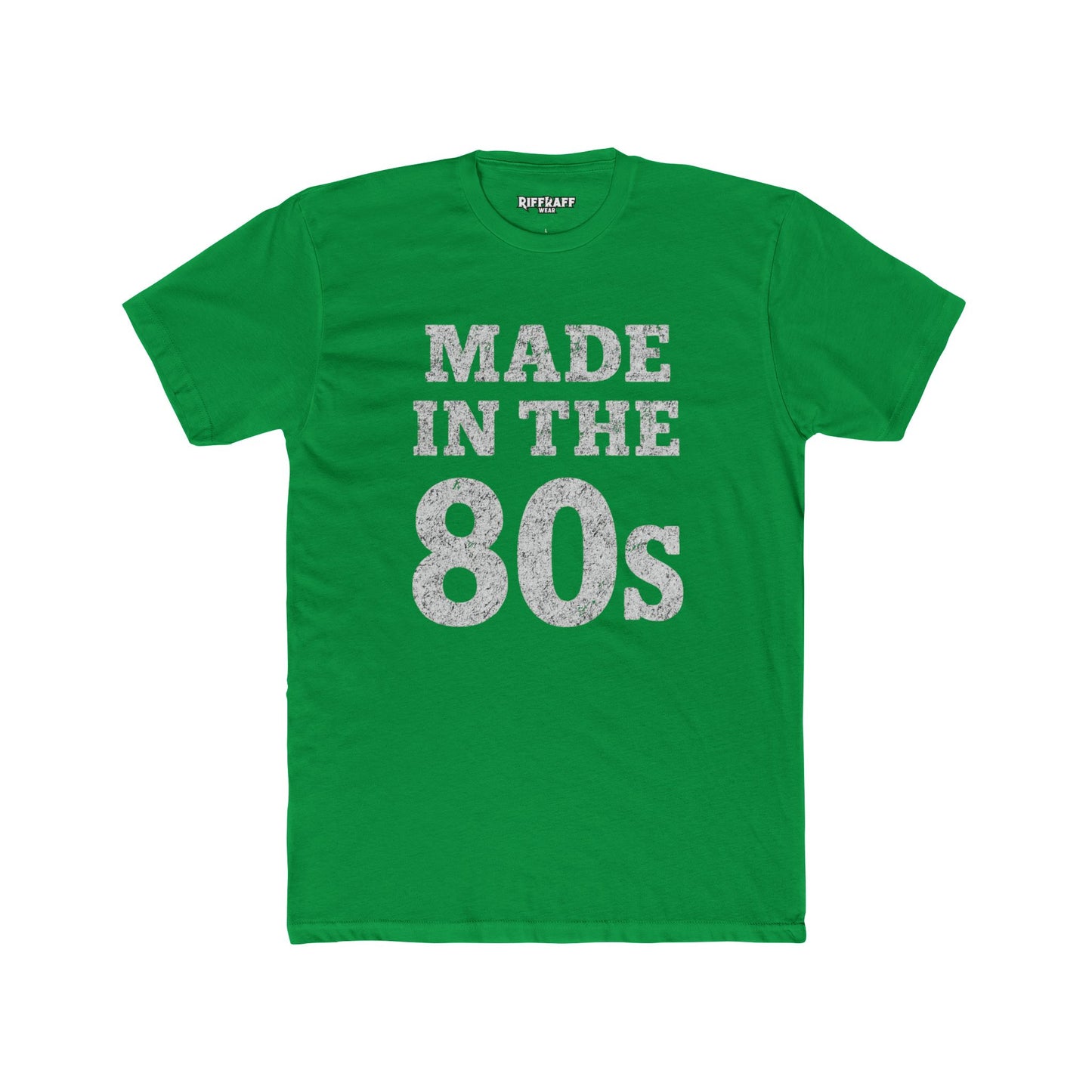 Made in the 80s Unisex Cotton Crew Tee - Nostalgic Vintage T-Shirt - Riff Raff Wear