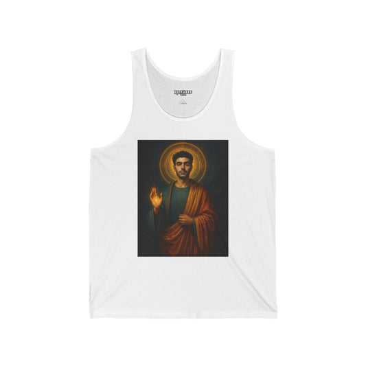 Inspirational Religious Unisex Jersey Tank - Vintage Design - Riff Raff Wear