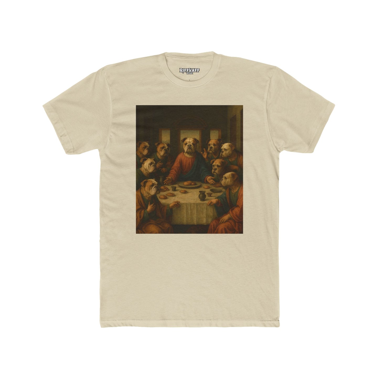 The Last Supper Unisex Cotton Crew Tee - Artistic Heritage Shirt - Riff Raff Wear