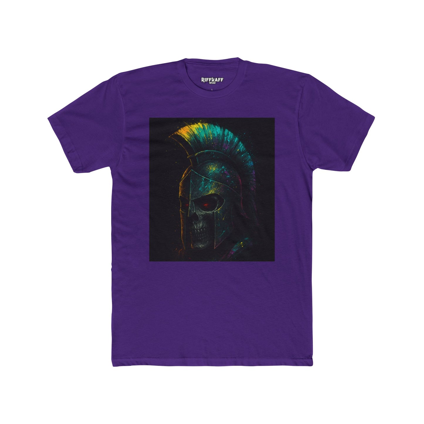 Spartan Warrior Unisex Cotton Crew Tee - Graphic Tee - Riff Raff Wear
