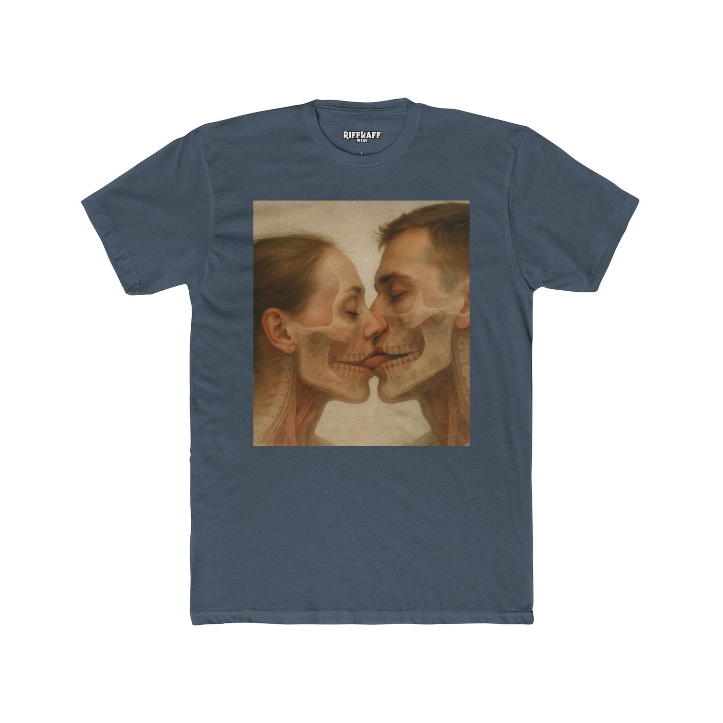 Romantic Skeleton Graphic Tee - Unisex Cotton Crew - Riff Raff Wear
