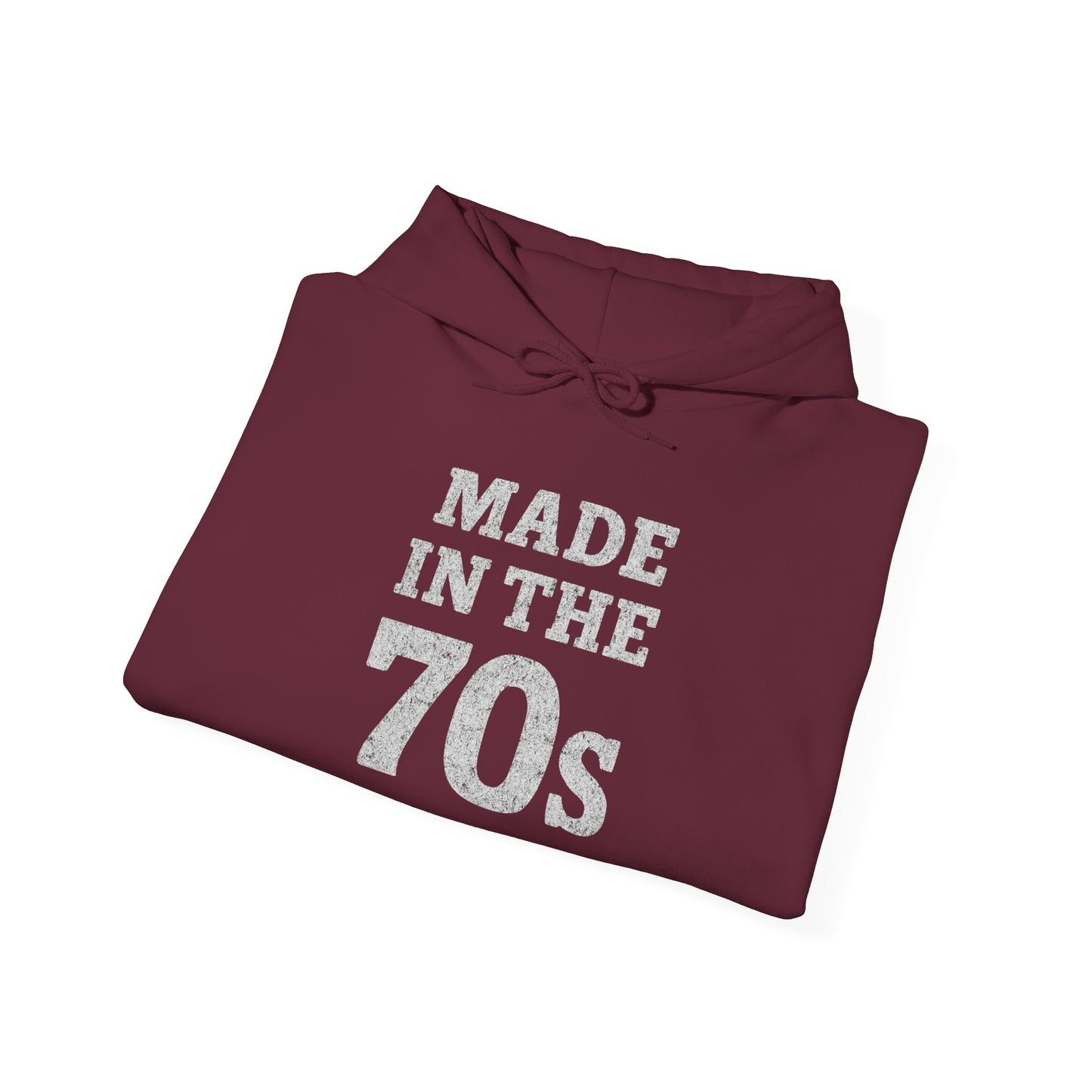 Retro 70s Unisex Hooded Sweatshirt - Made in the 70s - Riff Raff Wear