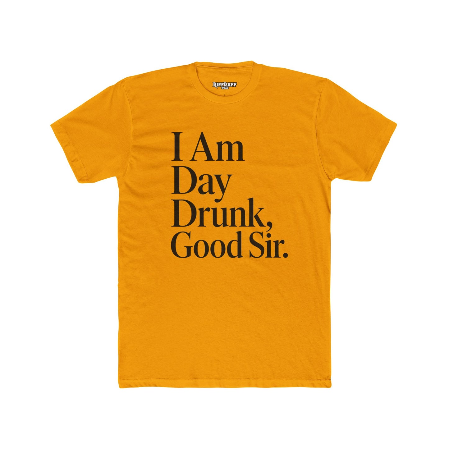 Funny Day Drunk Unisex Cotton Crew Tee – Perfect Gift for Party Lovers - Riff Raff Wear