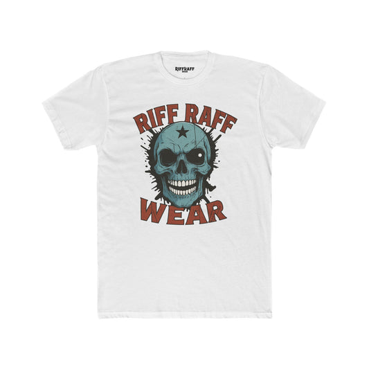 Skull Graphic Unisex Cotton Crew Tee Riff Raff Wear
