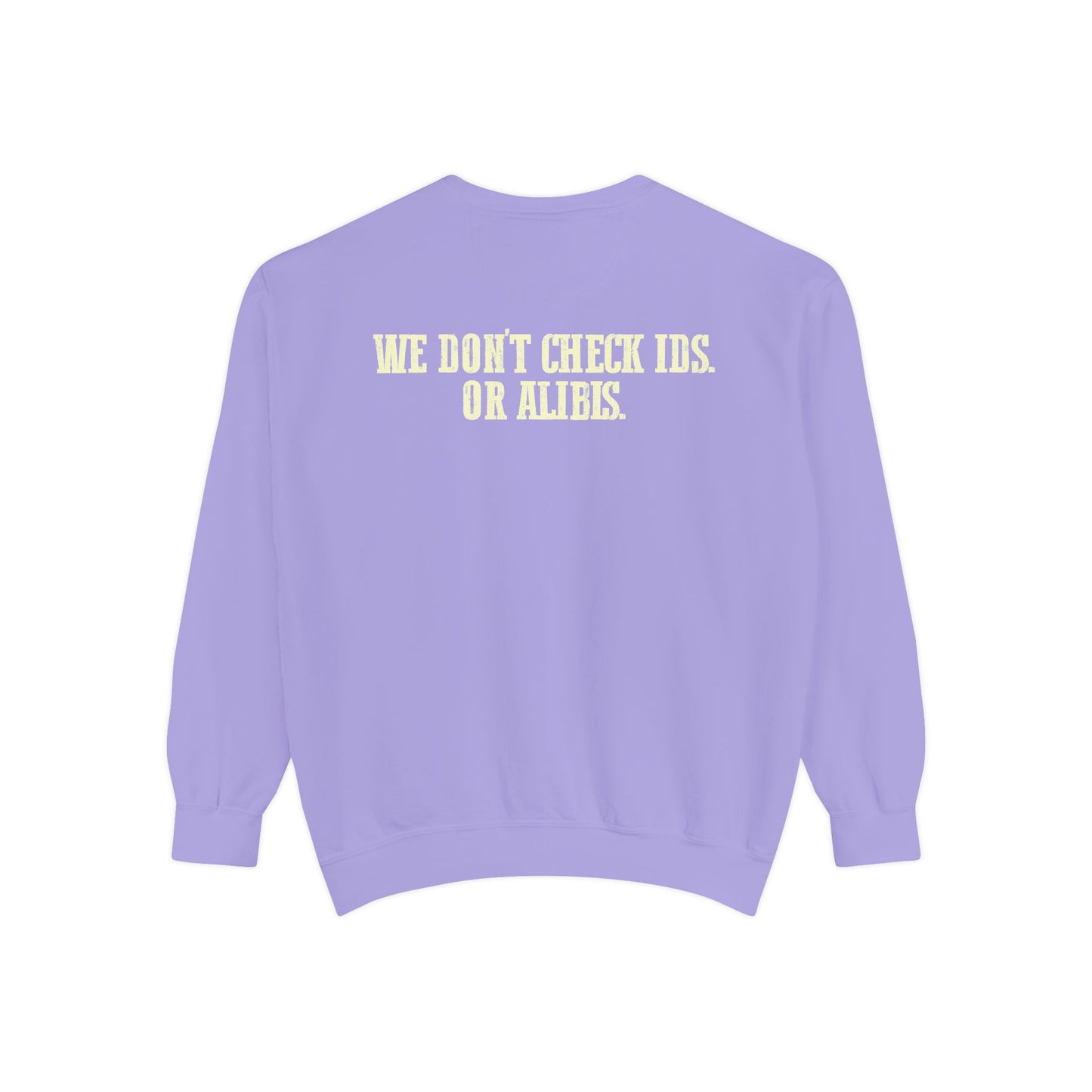 Funny Gator's Bar & Grill Sweatshirt | Unisex Garment-Dyed Crewneck - Riff Raff Wear