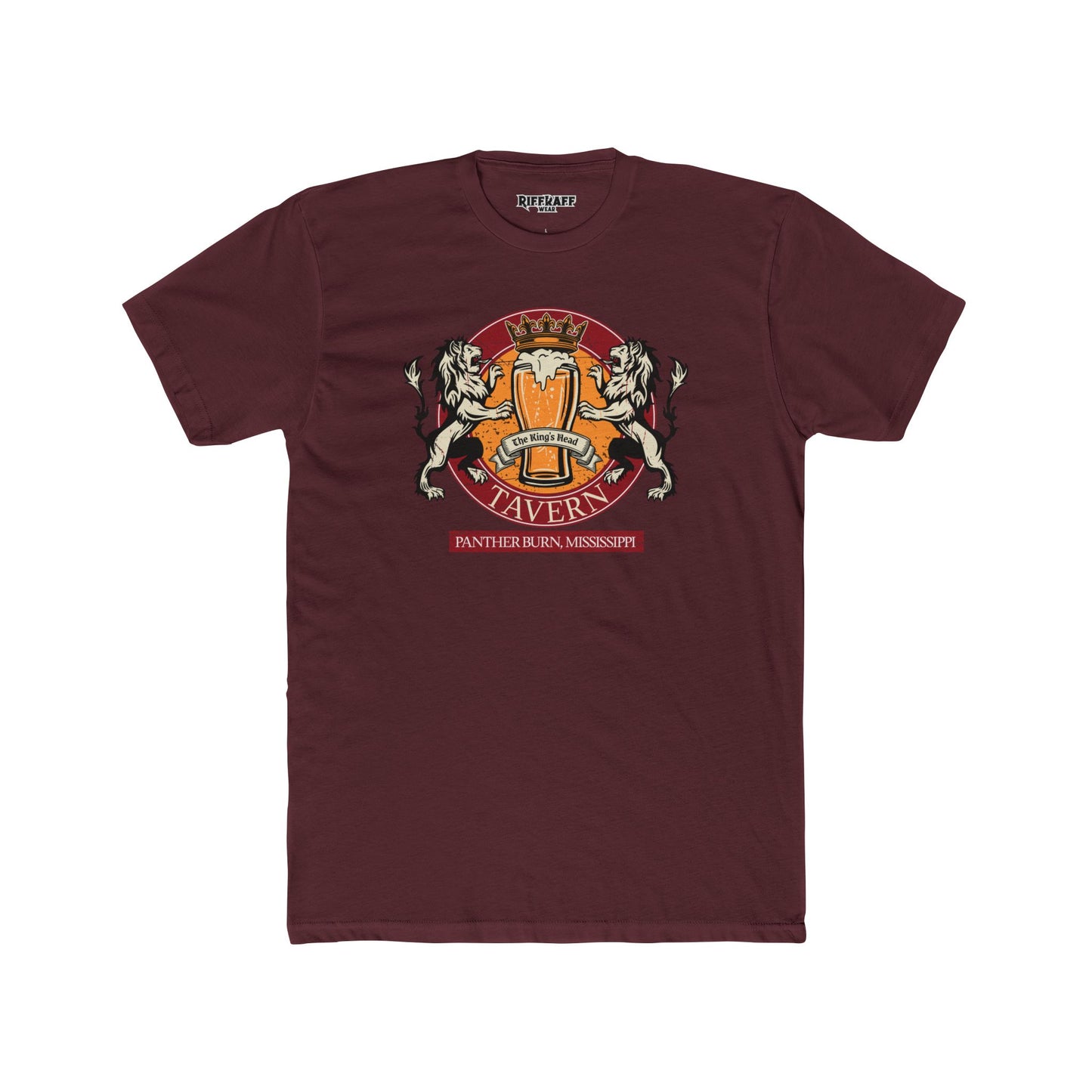 Vintage Tavern Unisex Cotton Crew Tee - Perfect for Beer Lovers - Riff Raff Wear Underground