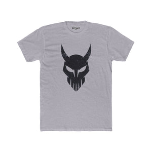 Bold Viking Skull Unisex Cotton Crew Tee - Graphic Tee for Casual Wear - Riff Raff Wear - Fitness