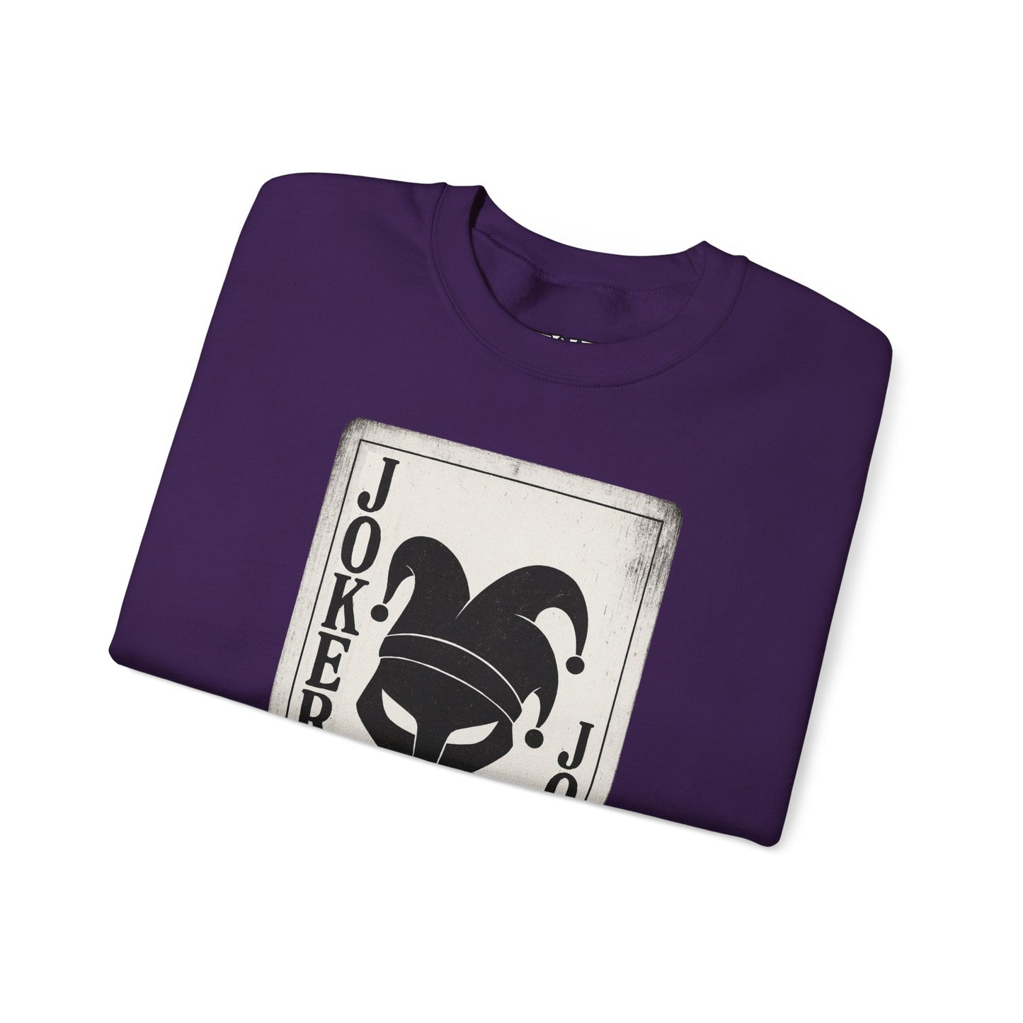 Joker Graphic Sweatshirt - Unisex Heavy Blend Crewneck - Riff Raff Wear