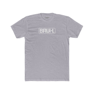 Unisex Cotton Crew Tee - Minimalist 'BRUH' Graphic T-Shirt for Casual Style - Riff Raff Wear
