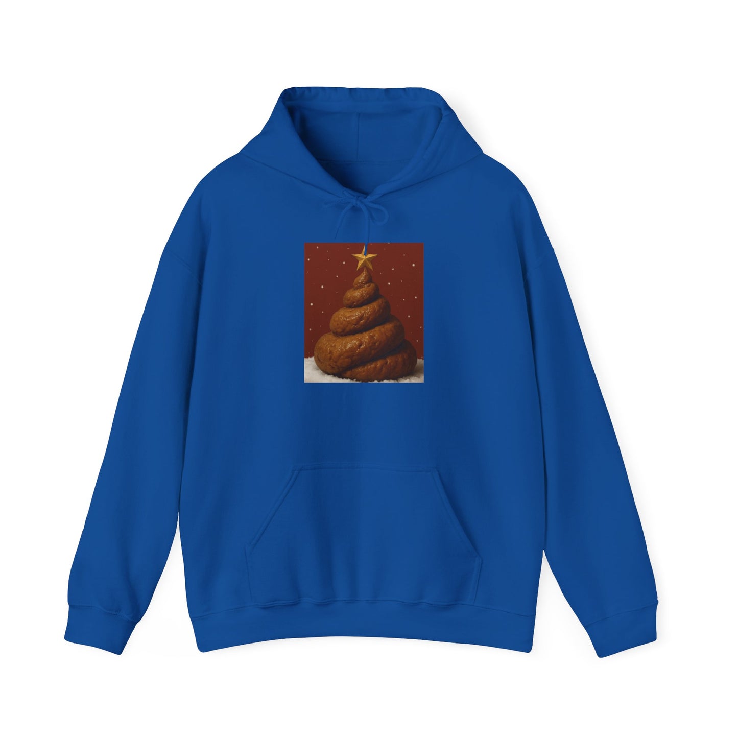 Funny Christmas Poop Tree Hoodie, Unisex Sweatshirt, Holiday Gift, Winter Fashion, Novelty Wear, Humorous Apparel - Riff Raff Wear