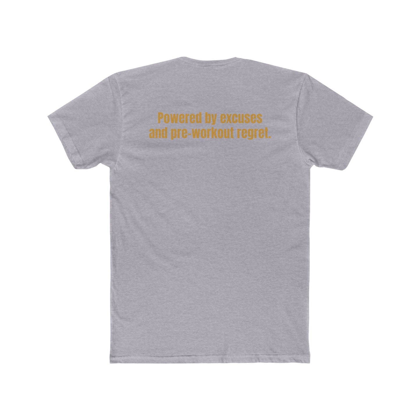 Unisex Cotton Crew Tee - Slump House Gym | No Reps, Just Vibes | Perfect for Fitness Enthusiasts - Riff Raff Underground
