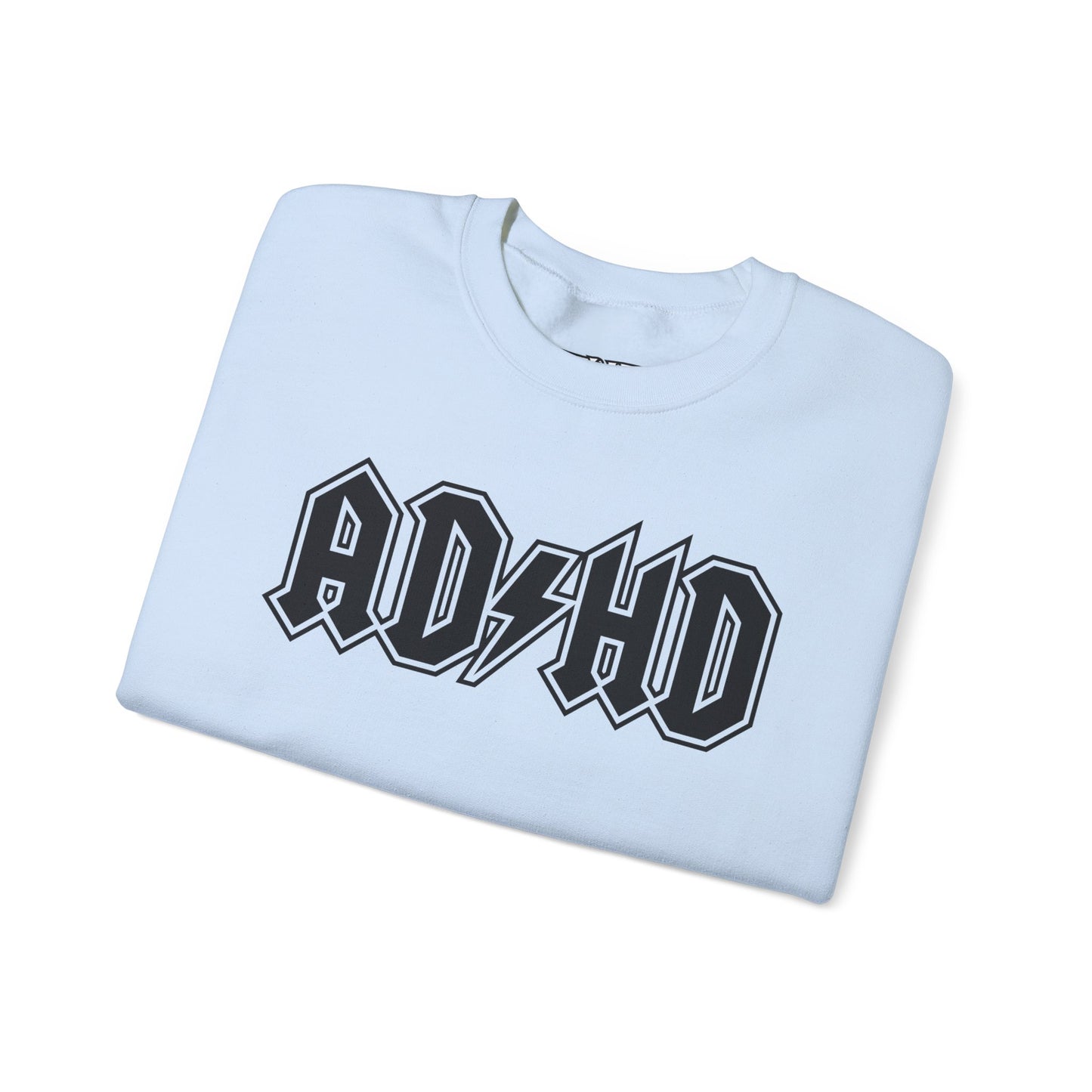 ADHD Graphic Crewneck Sweatshirt - Riff Raff Wear