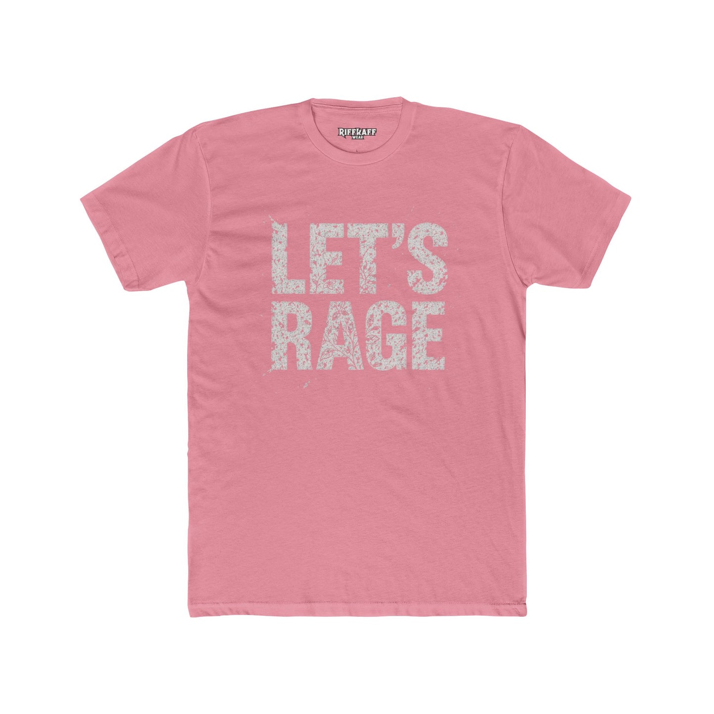 Unisex Cotton Crew Tee - Let's Rage Graphic T-Shirt for Music Lovers - Riff Raff Wear