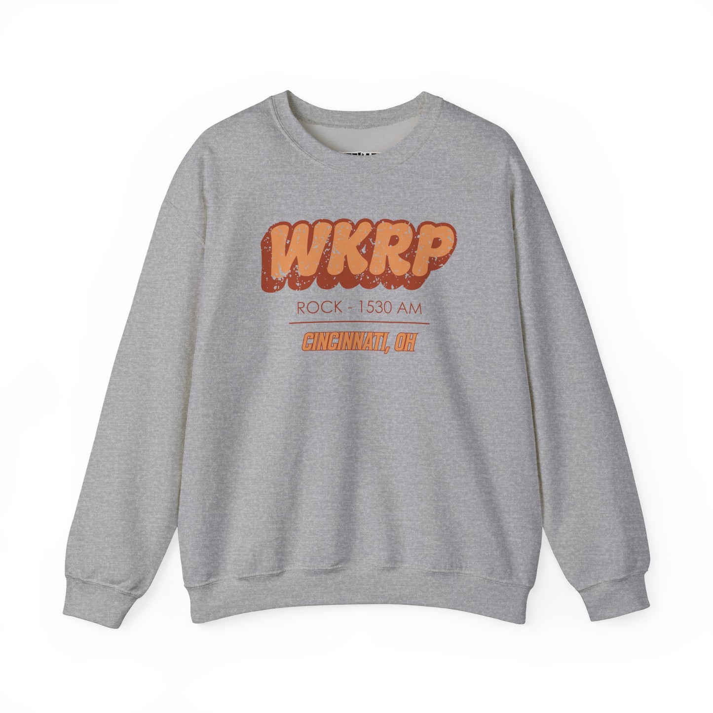 WKRP - Unisex Heavy Blend™ Crewneck Sweatshirt - Riff Raff Wear