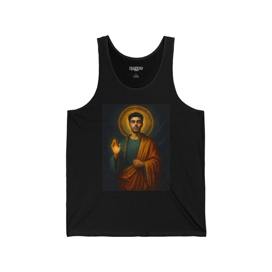 Inspirational Religious Unisex Jersey Tank - Vintage Design - Riff Raff Wear