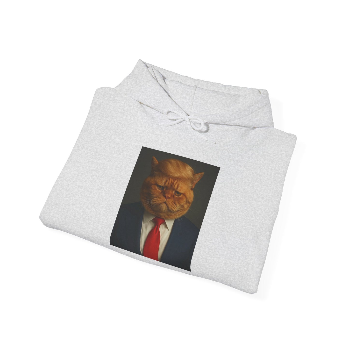 Funny Cat Presidente Hoodie - Unisex Heavy Blend™ Sweatshirt - Riff Raff Wear