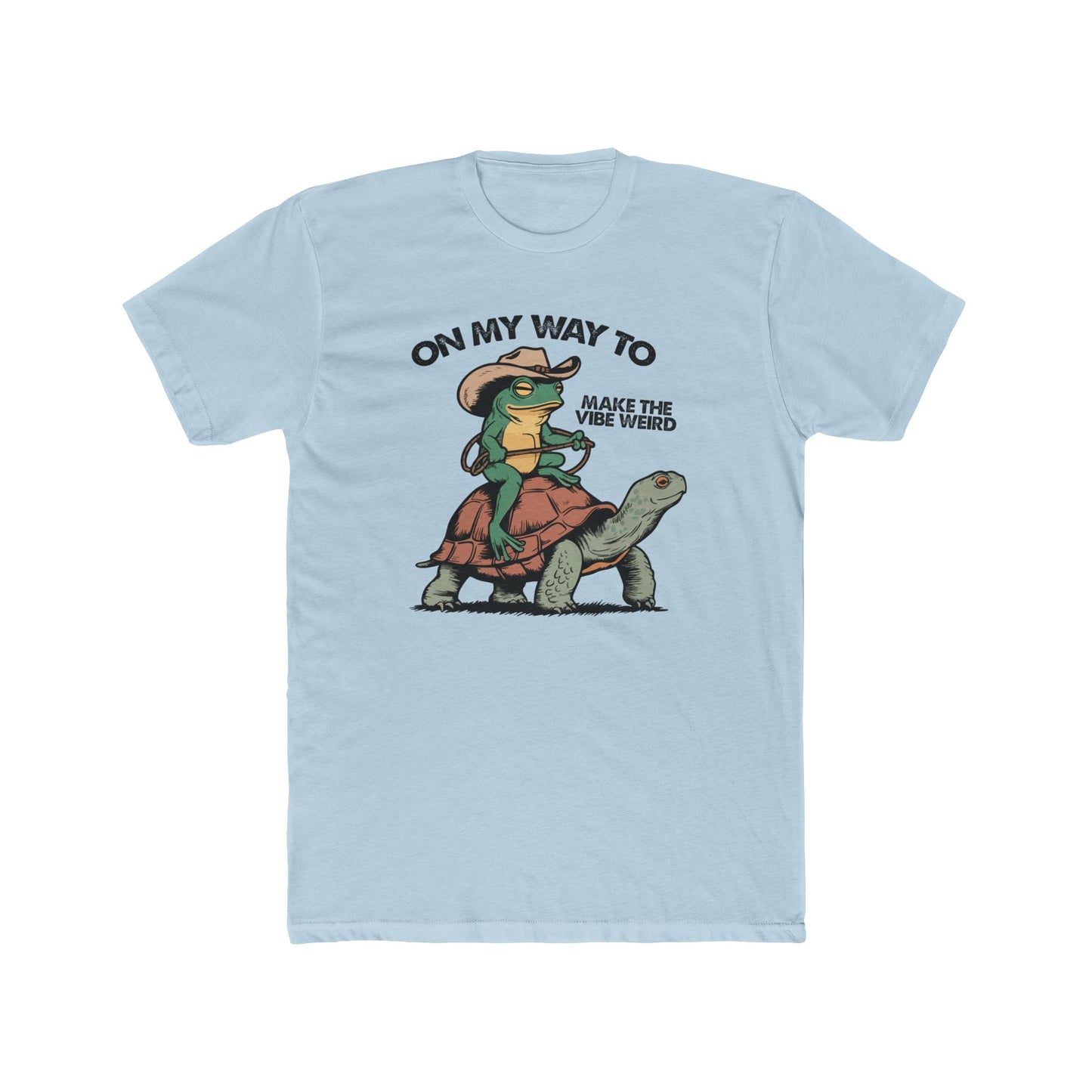Whimsical Animal Graphic Tee, Playful T-Shirt, Unisex Cotton Crew, Funny Gift, Casual Wear, Riff Raff Wear
