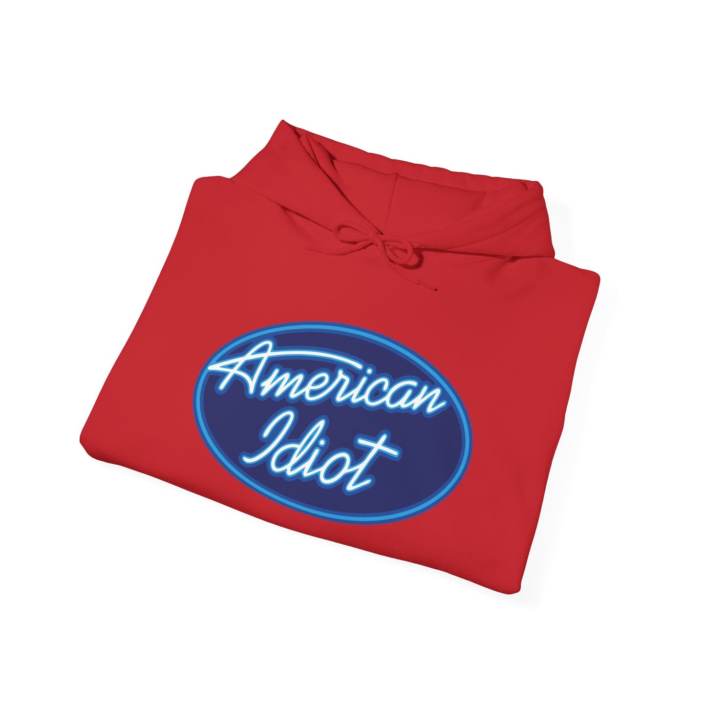 Parody Logo Series - American Idiot Neon Hoodie - Unisex Heavy Blend™ Sweatshirt - Riff Raff Wear