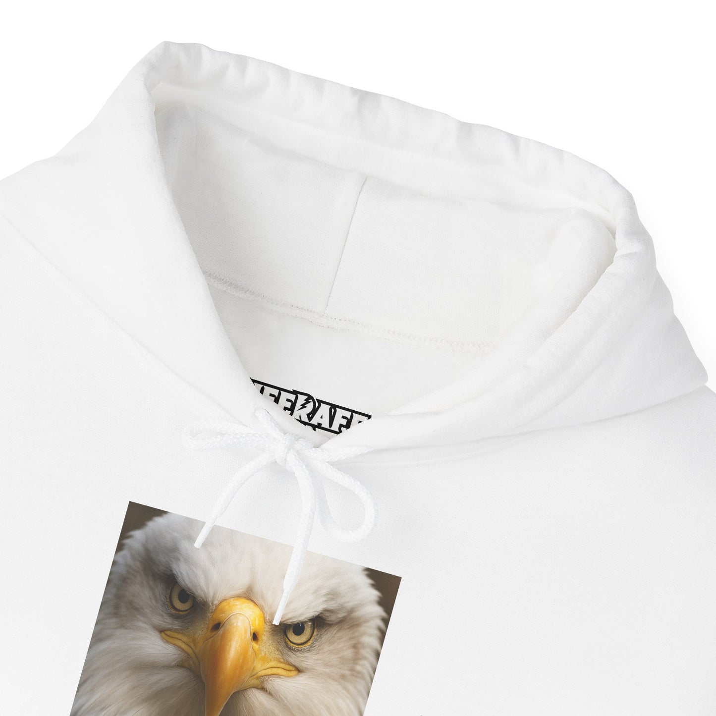 Eagle Graphic Heavy Blend Hoodie - Unisex Sweatshirt for Nature Lovers - Riff Raff Wear