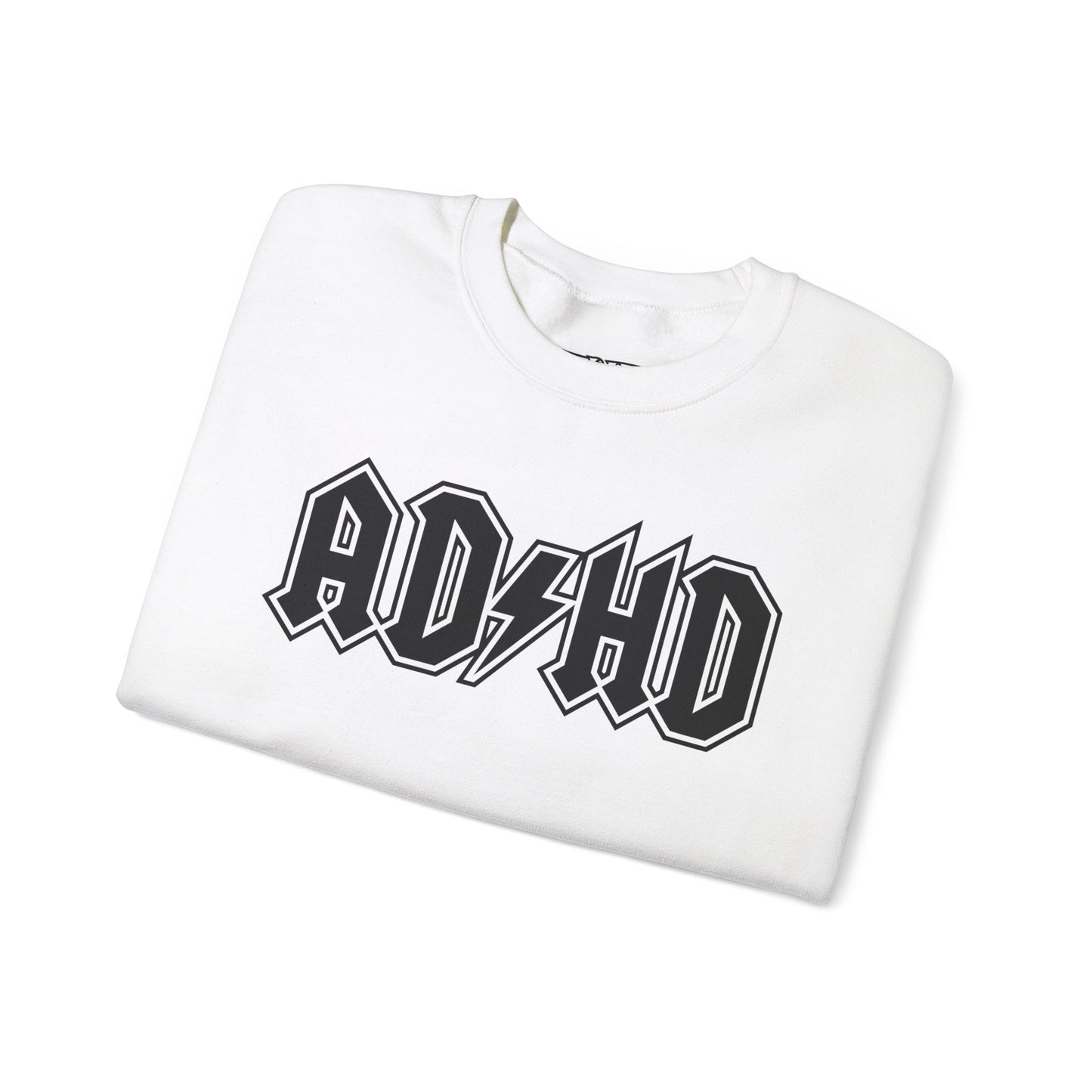 ADHD Graphic Crewneck Sweatshirt - Riff Raff Wear