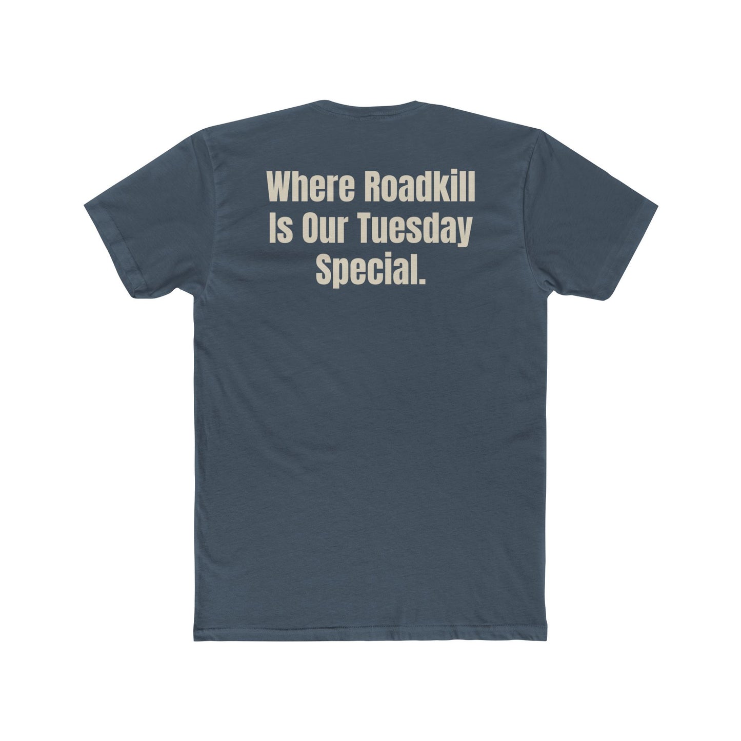 The Screaming Possum Unisex Cotton Crew Tee - Fun & Retro Graphic Shirt - Riff Raff Underground
