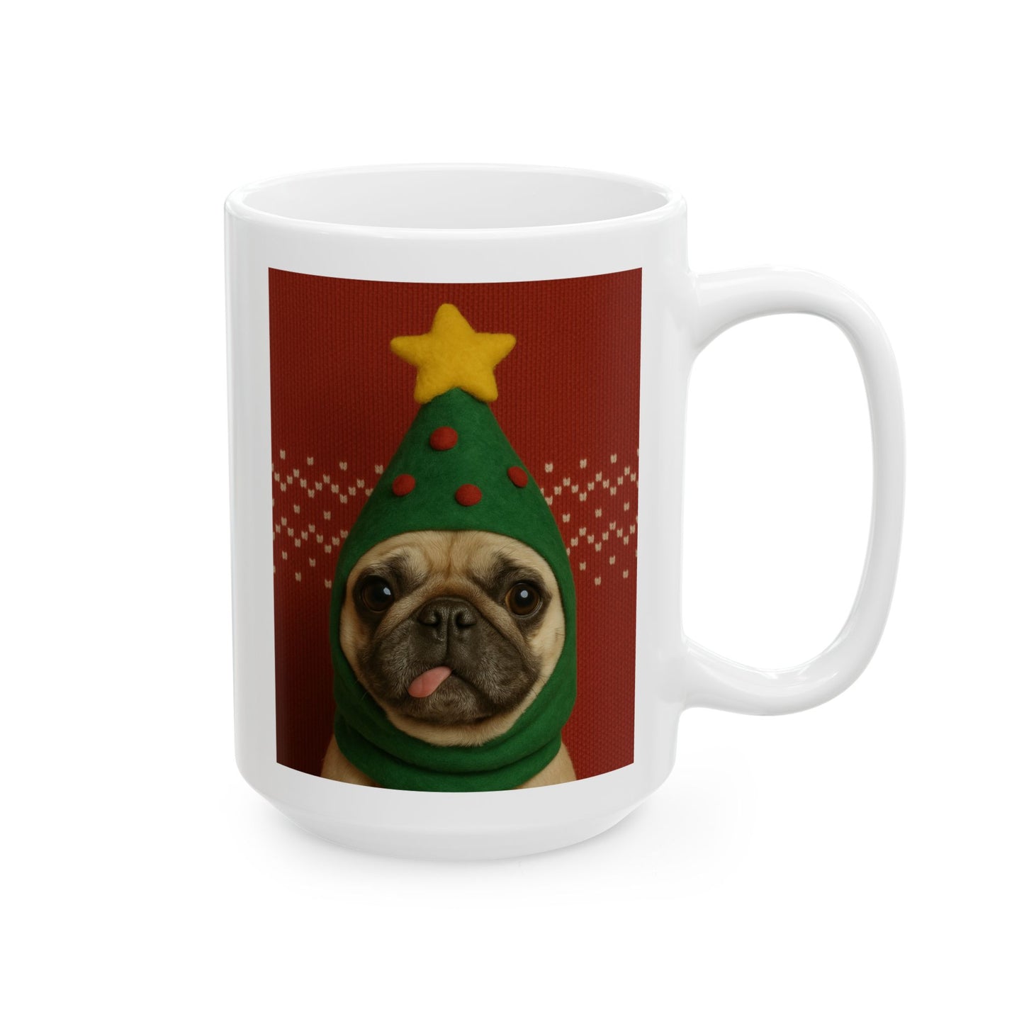 Festive Goddess Ceramic Mug - Perfect for Coffee Lovers, Christmas Gifts, Holiday Decor, New Year Celebrations - Riff Raff Wear