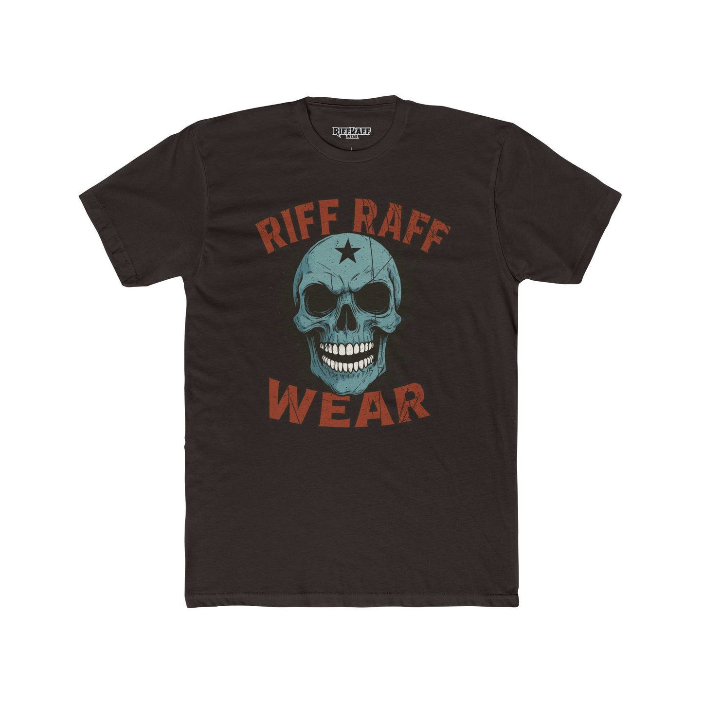 Skull Graphic Unisex Cotton Crew Tee Riff Raff Wear