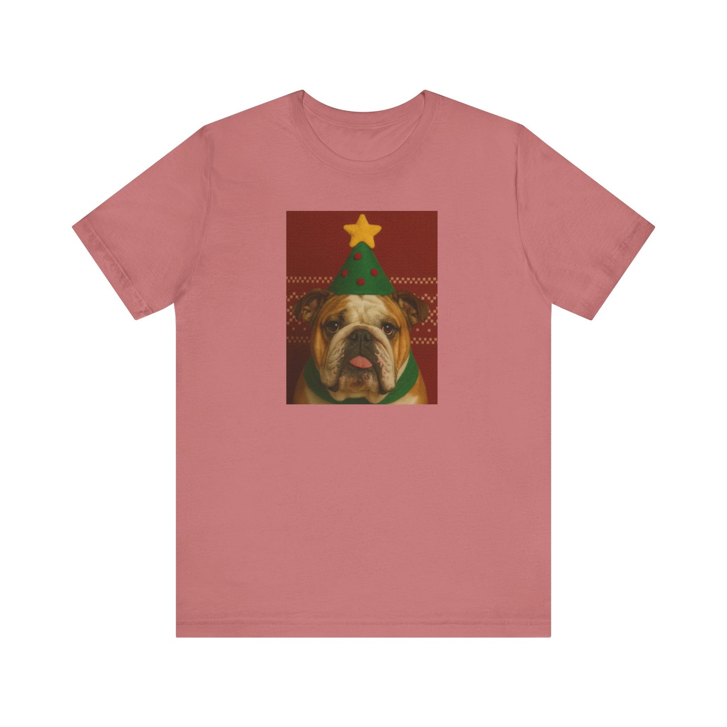 Festive Dog Christmas Tee, Cute Holiday T-Shirt, Unisex Pet Lover Gift, Funny Pet Design, Christmas Apparel - Riff Raff Wear
