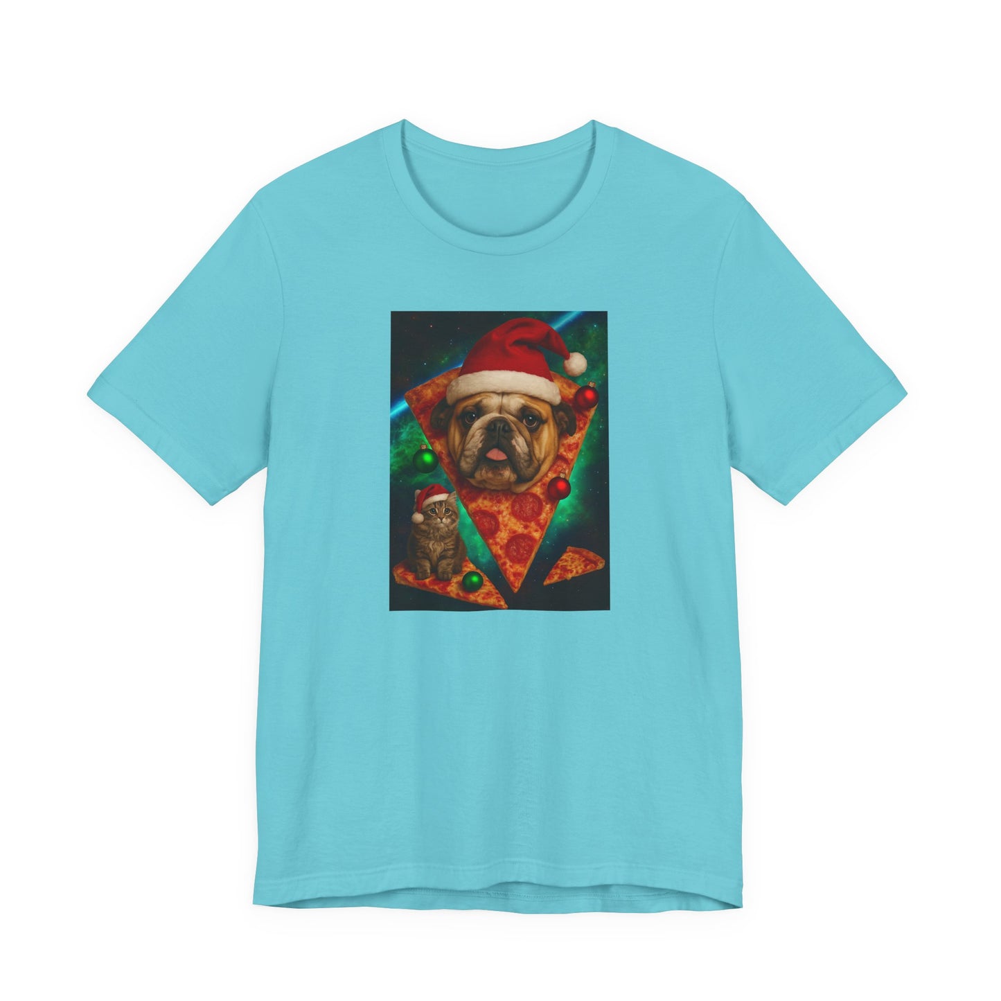Funny Christmas Pug Shirt, Holiday Tee, Pet Lover Gift, Unisex Festive T-Shirts, Cute Animal Apparel, Christmas Party Outfit - Riff Raff Wear