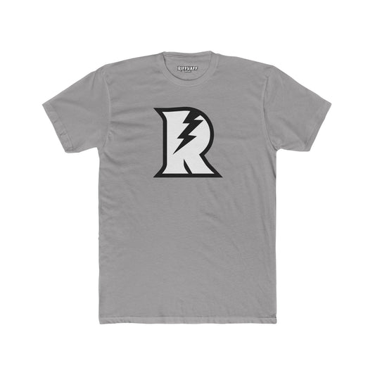 Unisex Cotton Crew Tee - Bold 'R' Lightning Logo - Casual Graphic T-Shirt - Riff Raff Wear