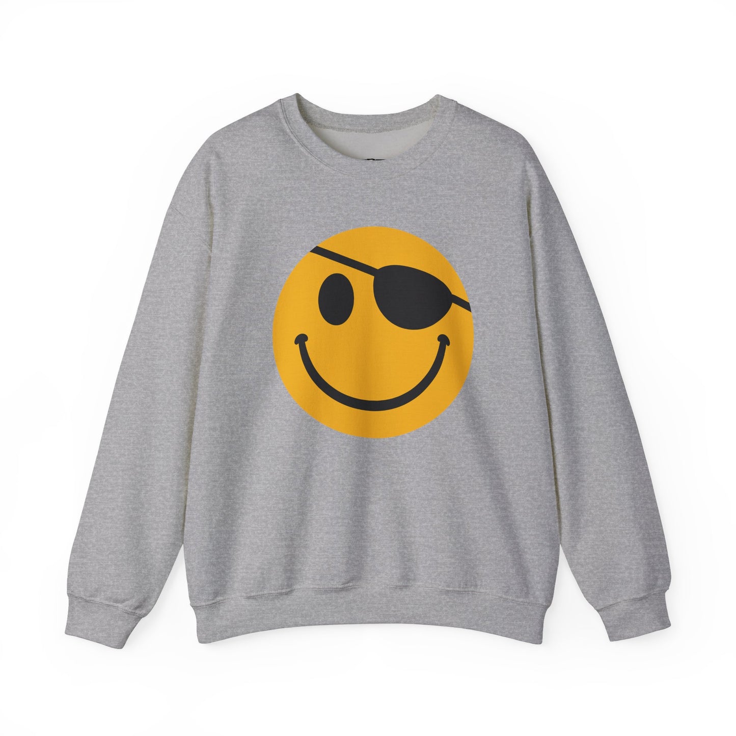 Pirate Smile Crewneck Sweatshirt - Unisex Heavy Blend - Riff Raff Wear