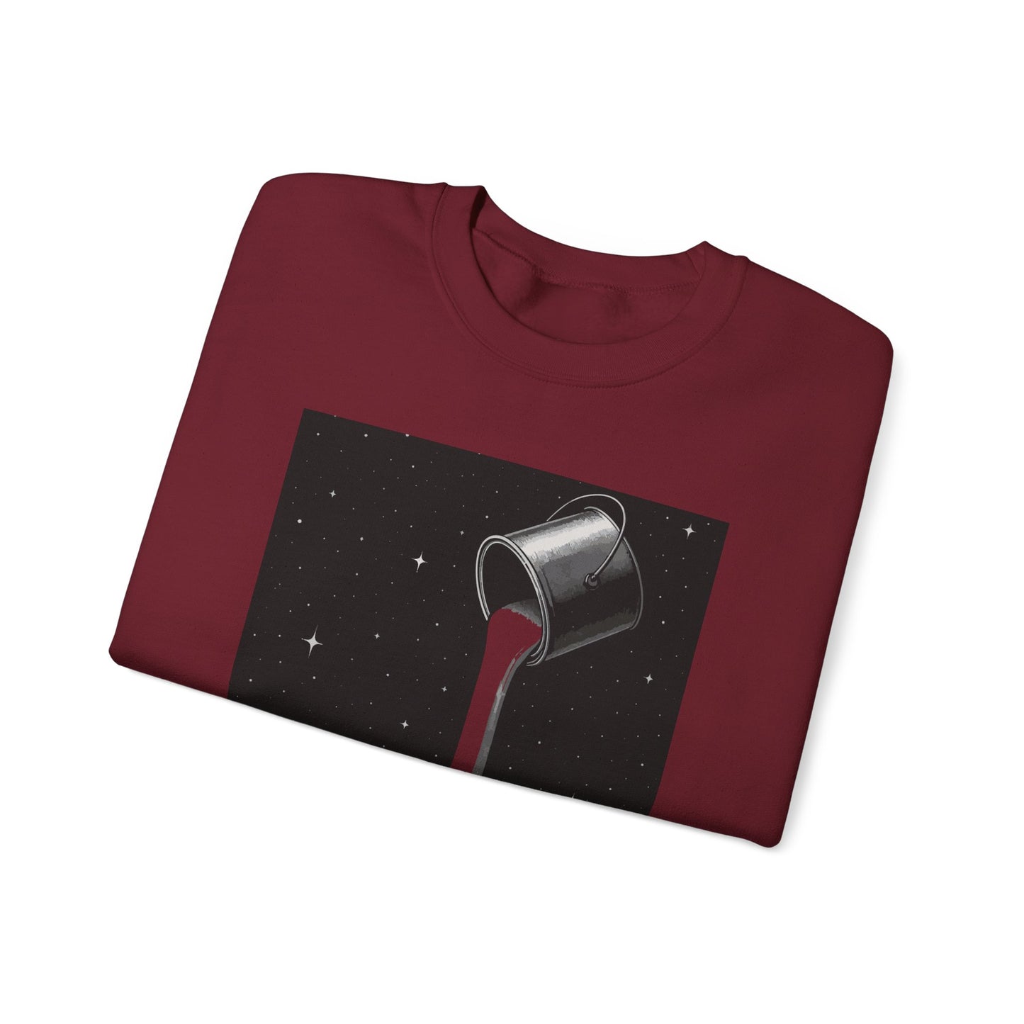 Cosmic Pour Crewneck Sweatshirt - Unisex Heavy Blend™ - Riff Raff Wear