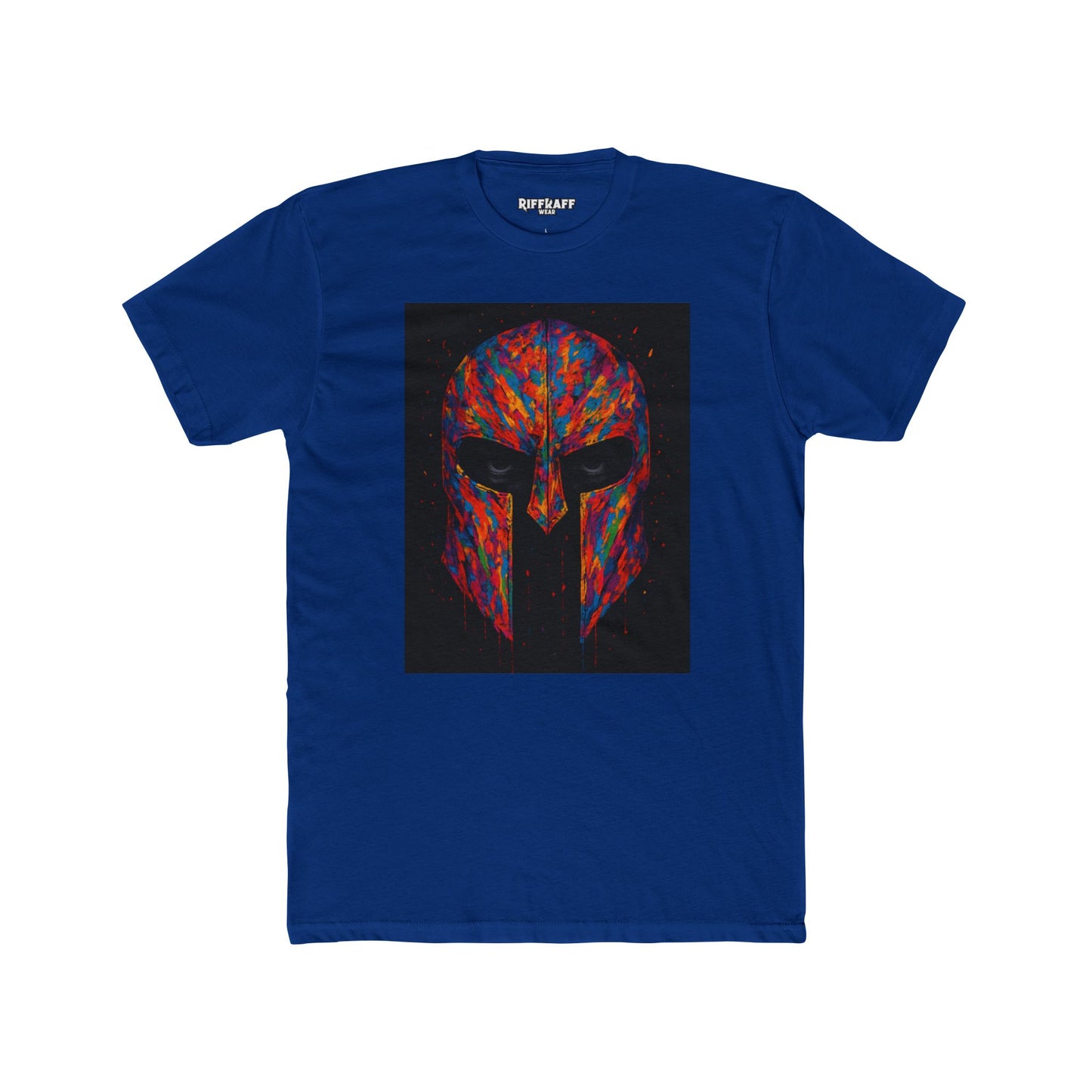 Spartan Warrior Graphic Tee | Unisex Cotton Crew Shirt for Fitness & Casual Wear - Riff Raff Wear