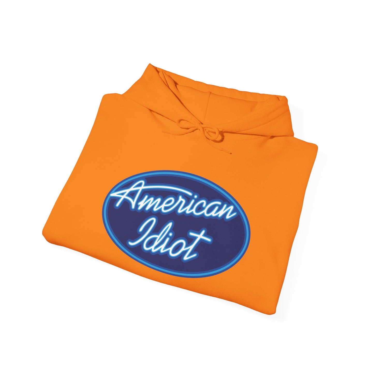 Parody Logo Series - American Idiot Neon Hoodie - Unisex Heavy Blend™ Sweatshirt - Riff Raff Wear