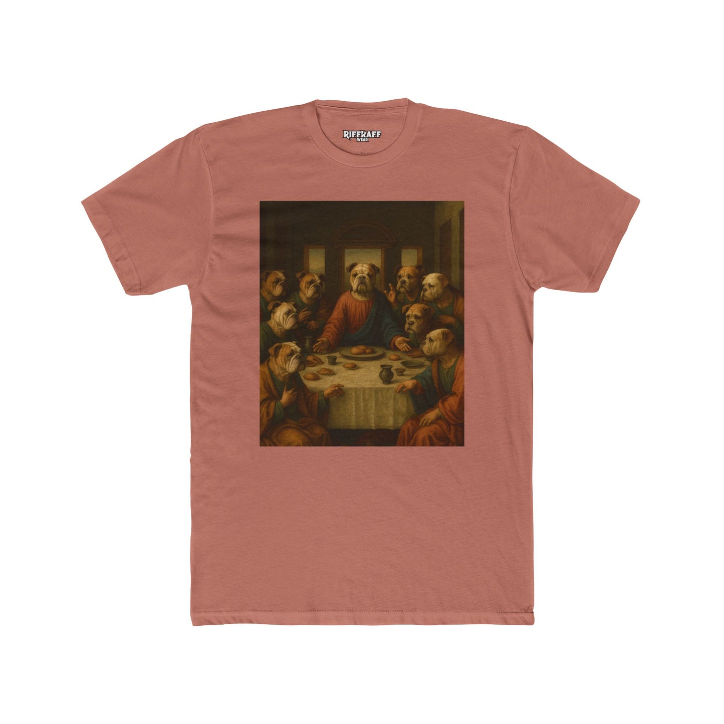 The Last Supper Unisex Cotton Crew Tee - Artistic Heritage Shirt - Riff Raff Wear