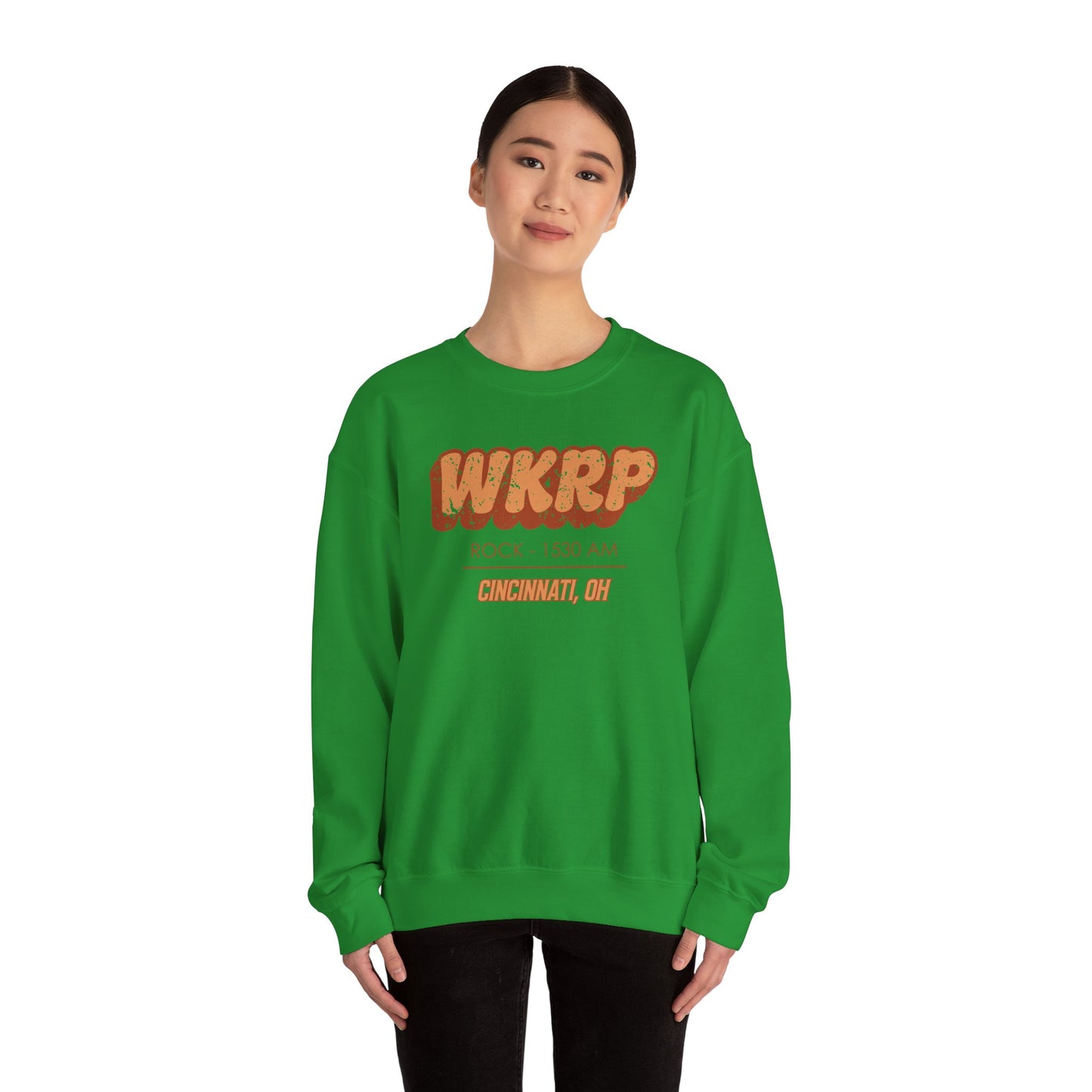 WKRP - Unisex Heavy Blend™ Crewneck Sweatshirt - Riff Raff Wear
