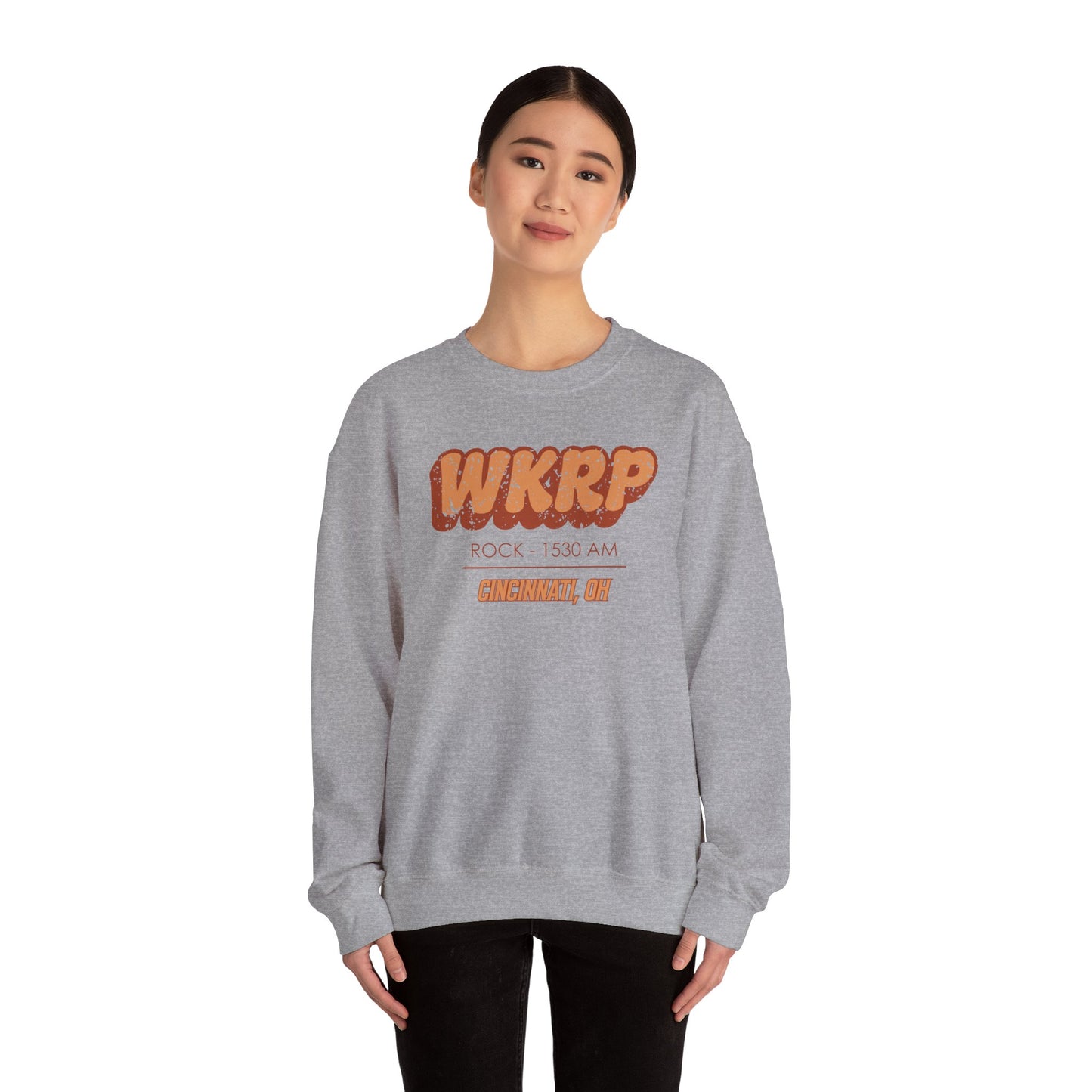 WKRP - Unisex Heavy Blend™ Crewneck Sweatshirt - Riff Raff Wear