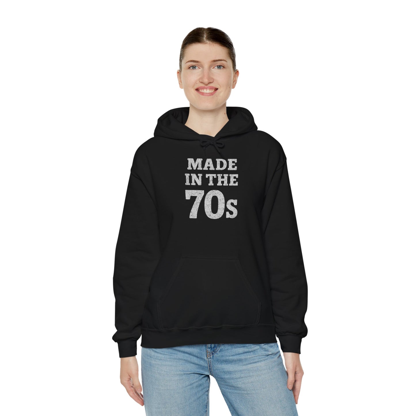 Retro 70s Unisex Hooded Sweatshirt - Made in the 70s - Riff Raff Wear