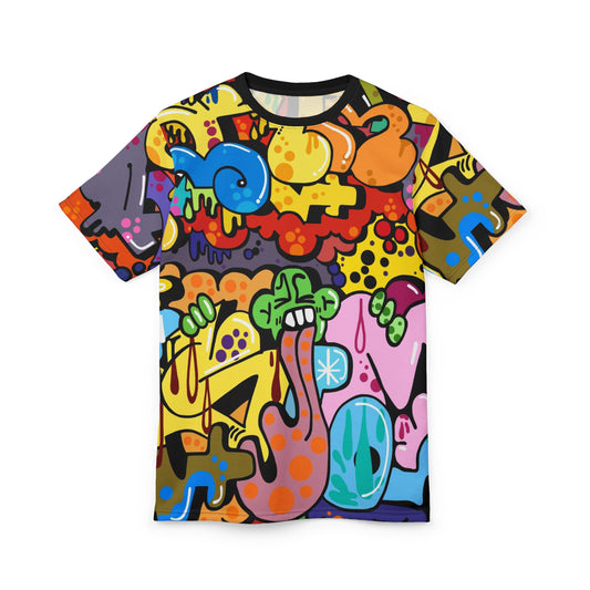 Vibrant Graphic Unisex Tee - Colorful Art Design for Creative Souls - Riff Raff Wear