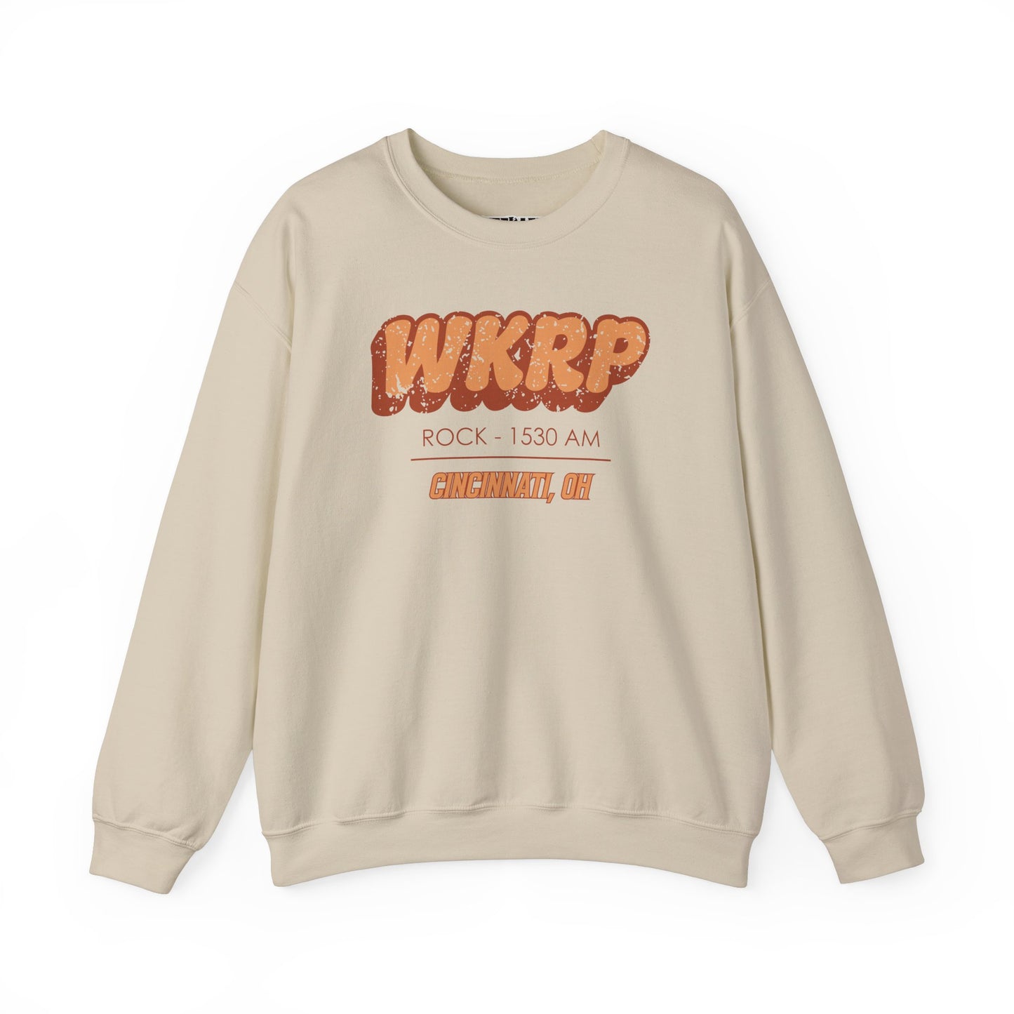 WKRP - Unisex Heavy Blend™ Crewneck Sweatshirt - Riff Raff Wear