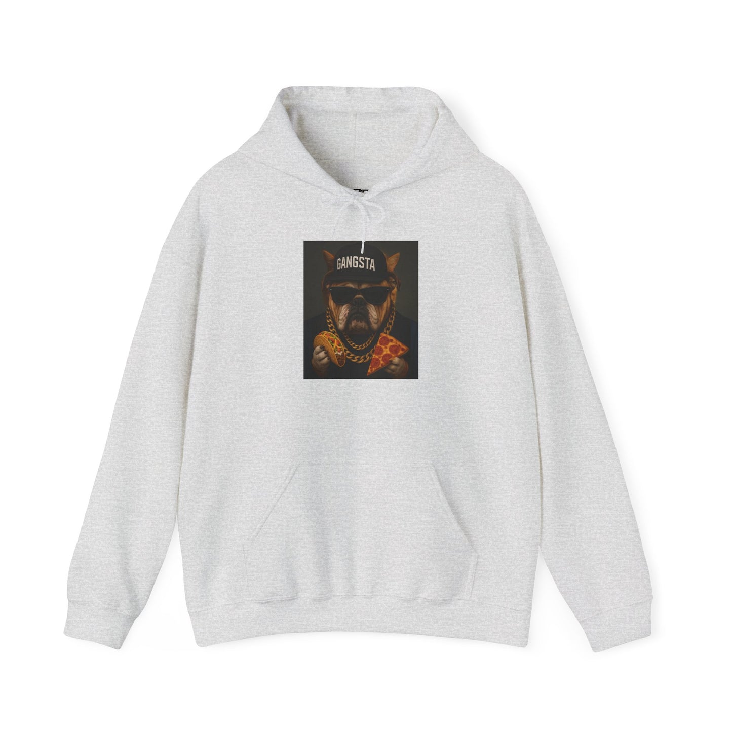 Gangsta Dog Hoodie - Unisex Heavy Blend™ Sweatshirt - Riff Raff Wear