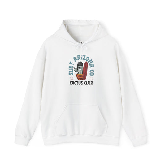 Surf Arizona Cactus Club Hoodie - Unisex Heavy Blend™ Sweatshirt for Beach Lovers - Riff Raff Wear