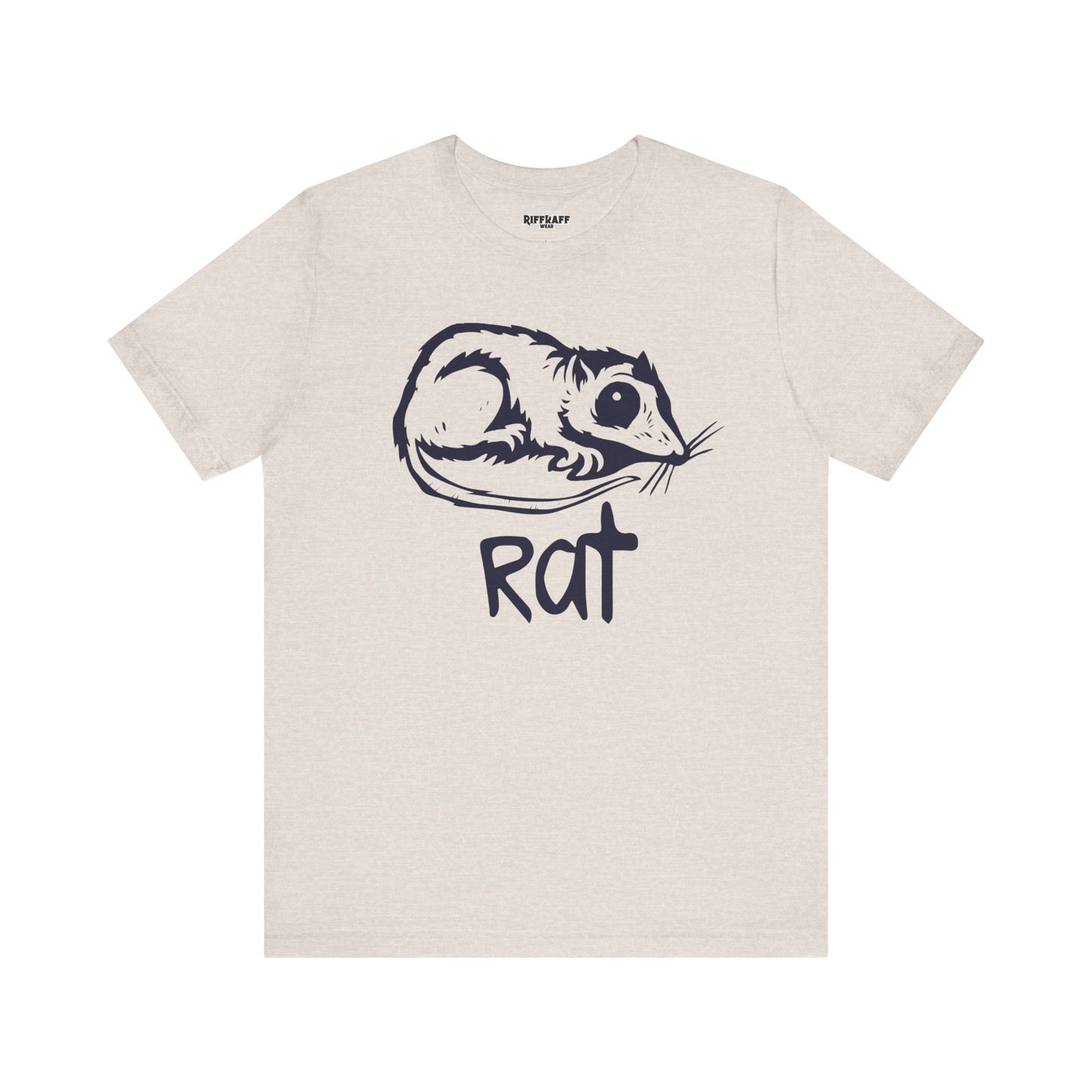 Cute Rat Graphic Tee - Unisex Jersey Short Sleeve Shirt