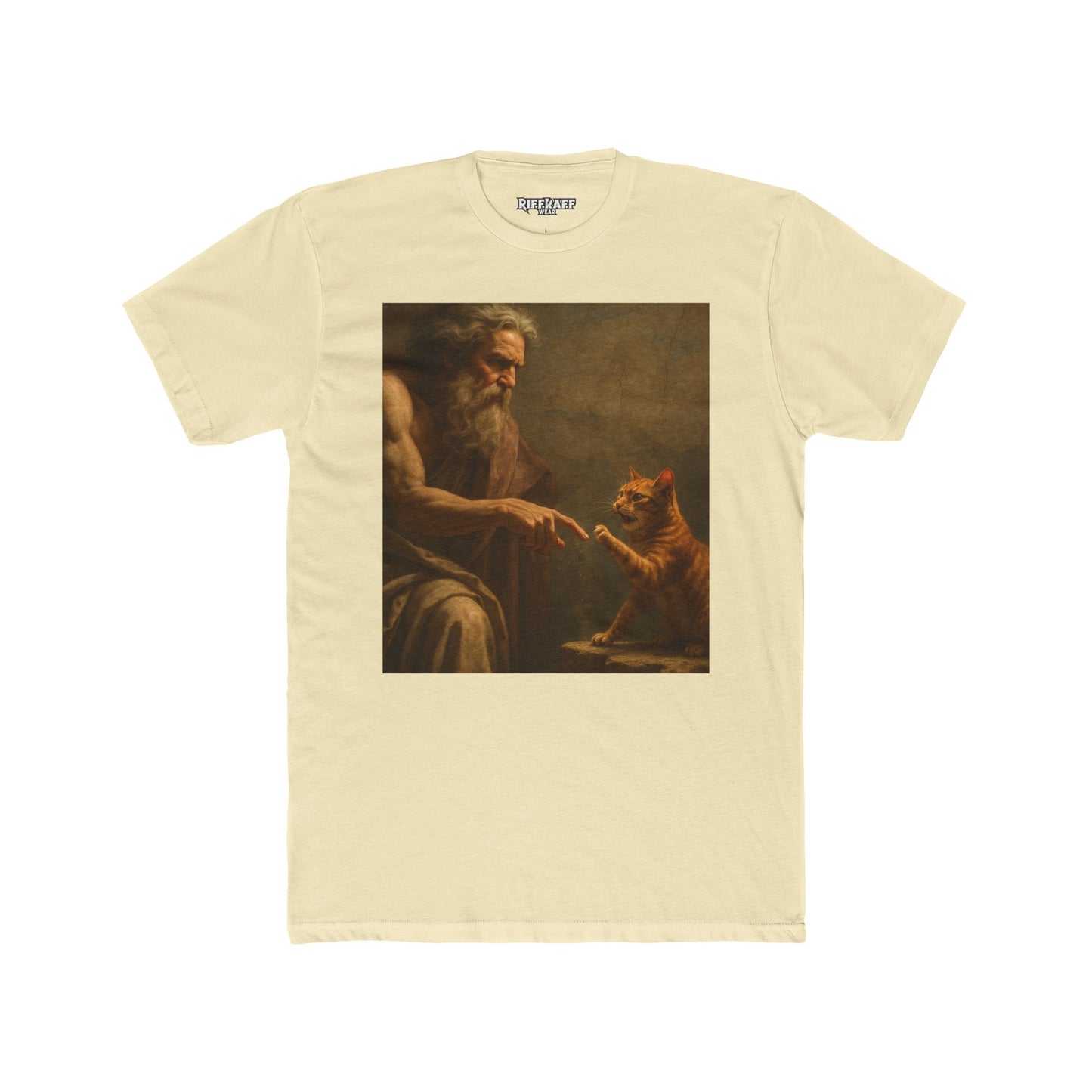 Artistic Cat and Creation Unisex Cotton Crew Tee - Riff Raff Wear