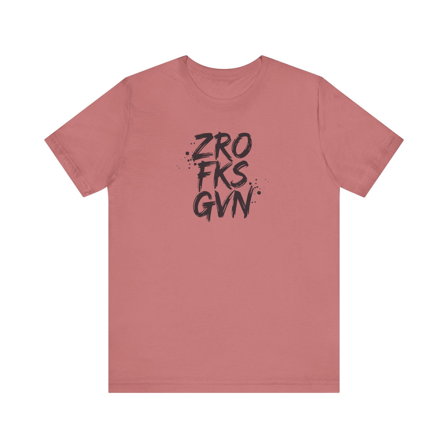 Unisex Graphic Tee - ZROFRSGVN, Casual Wear, Graphic Shirt, Streetwear, Everyday Fashion, Gift for Him/Her - Riff Raff Wear